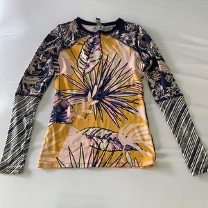 Maaji power diver rash guard